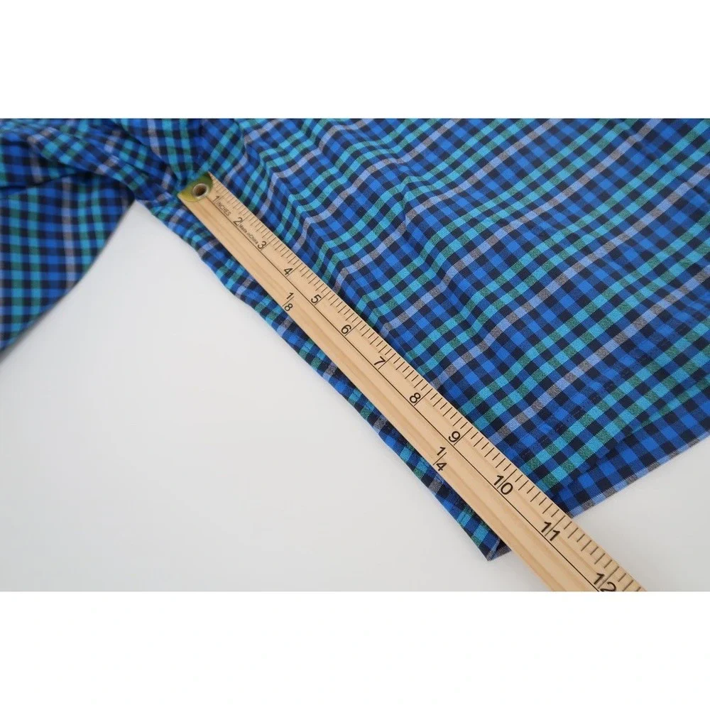 Lululemon Shorts Mens‎ 34 Blue Gingham Checks 11